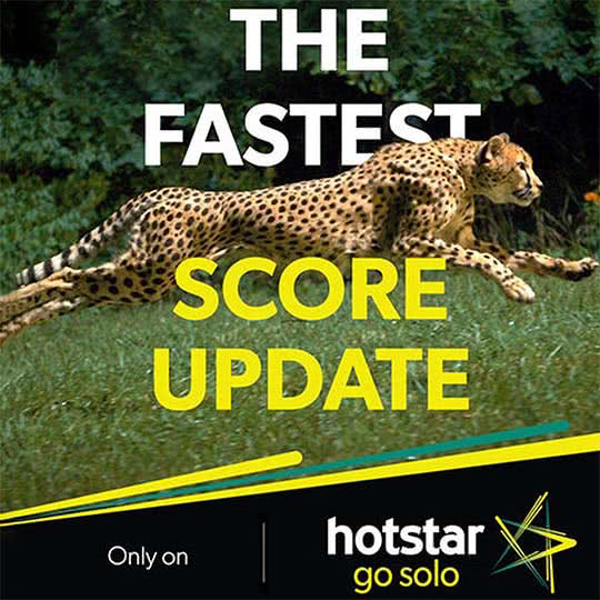 Hotstar  - Fastest Score Update Campaign